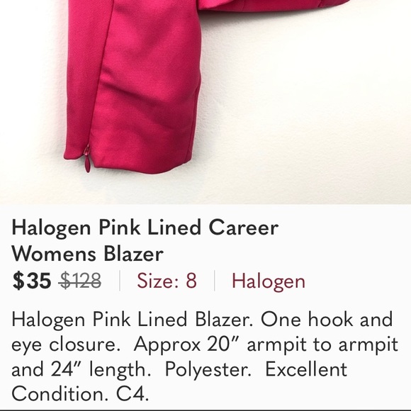 Pink coat Halogen - Picture 2 of 9